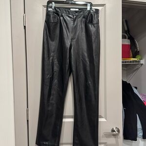 Abercrombie & Fitch Leather Pants